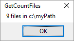 Get_CountFiles function