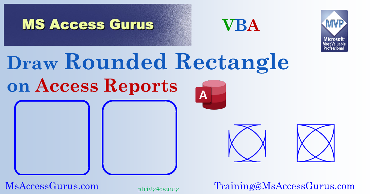 Show a Rounded Rectangle on an Access report